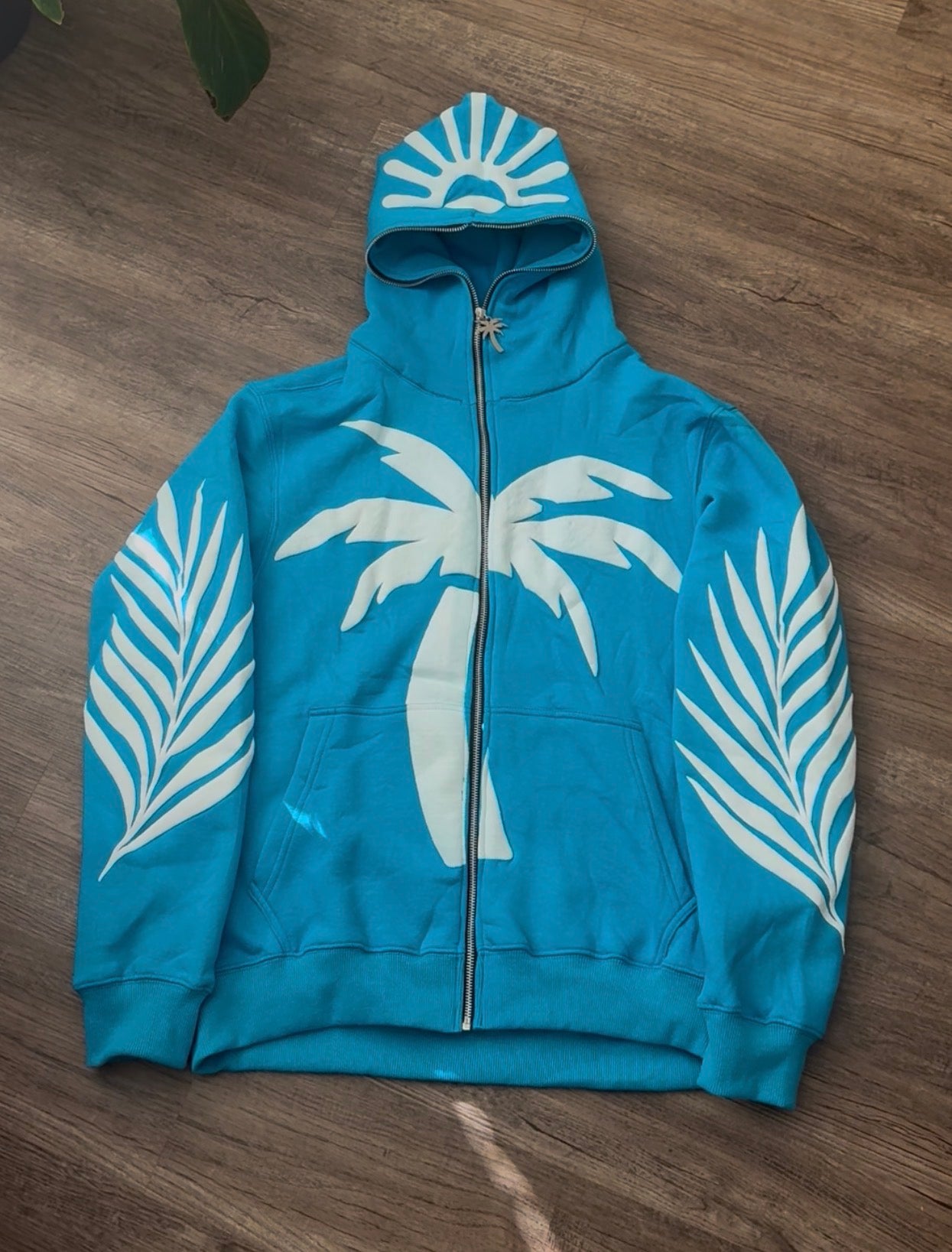 AP Neon Nights Full Zip "Cyan"