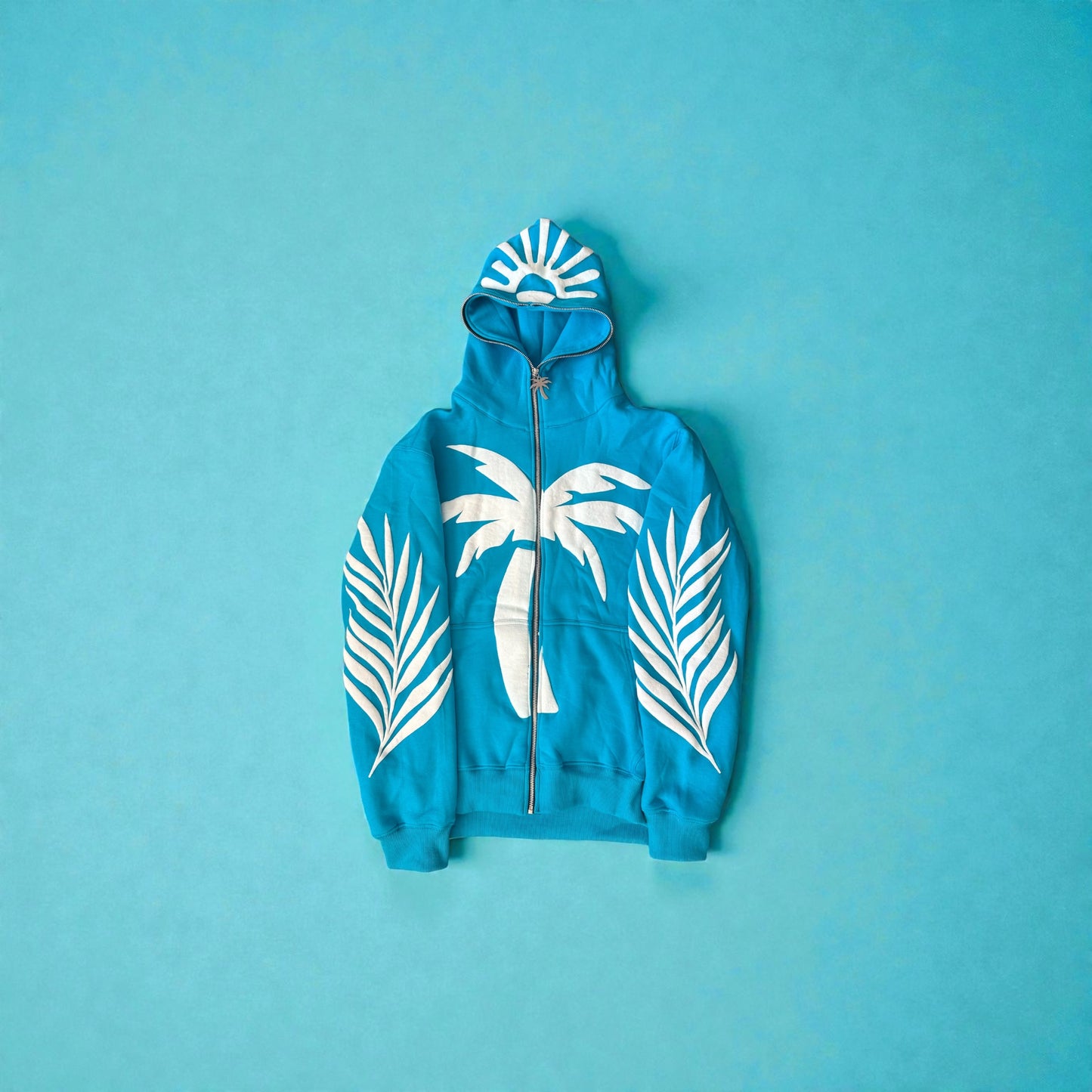 AP Neon Nights Full Zip "Cyan"