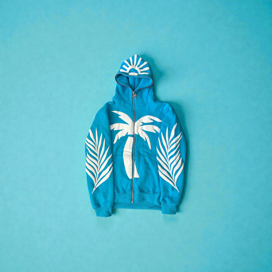 AP Neon Nights Full Zip "Cyan"